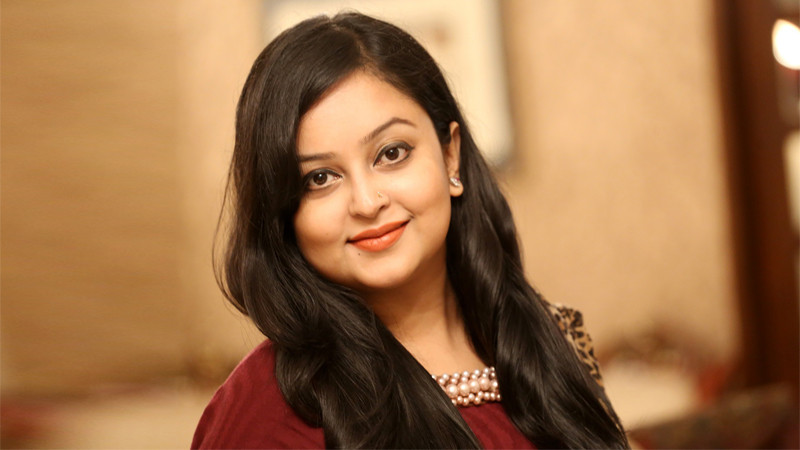 বিটিভির অনুষ্ঠান উপস্থাপনায় ঐন্দ্রিলা